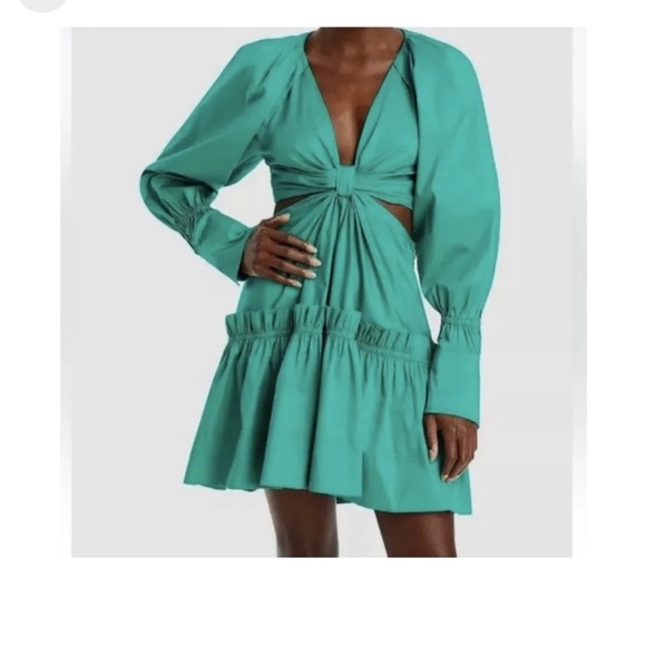 Jason Wu Navy Long Sleeve Mini Dress - Size XS - Picture 8 of 8